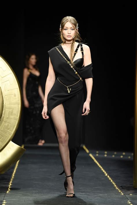 versace's catwalk show